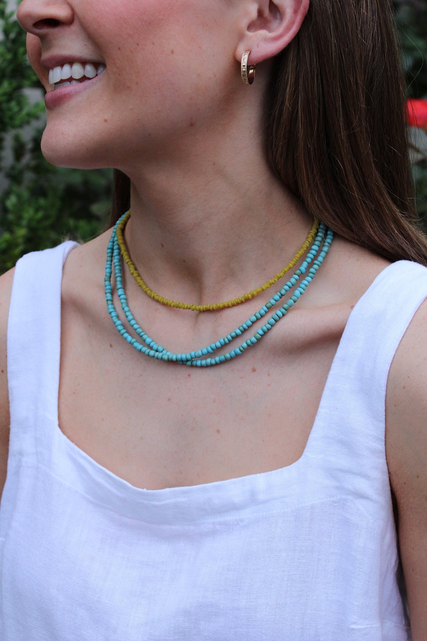 Lime Green Necklace