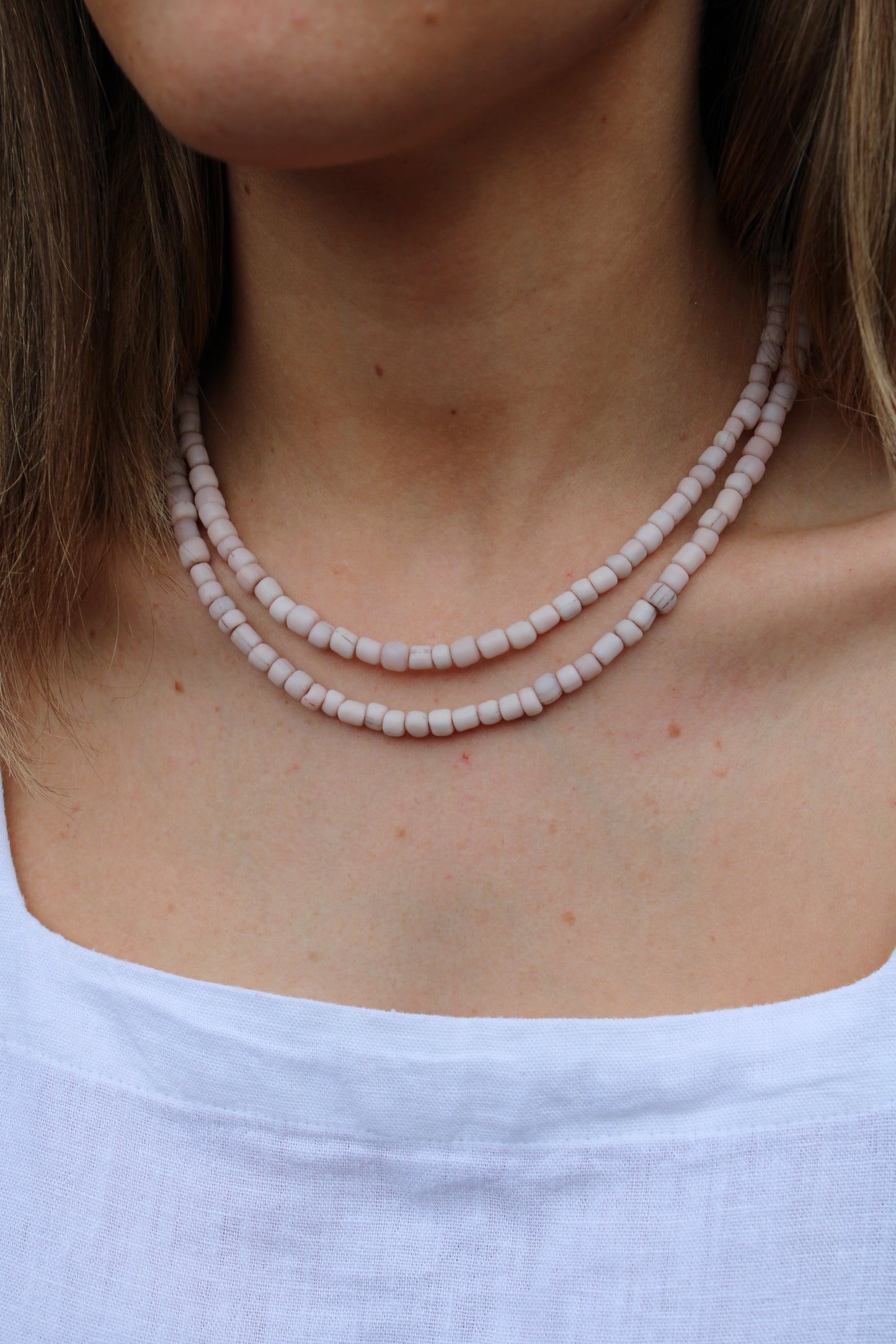 Pink Salt Necklace