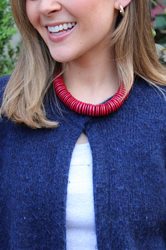 Seaside Necklace - Red